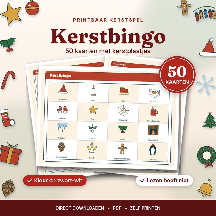 Kerstbingo