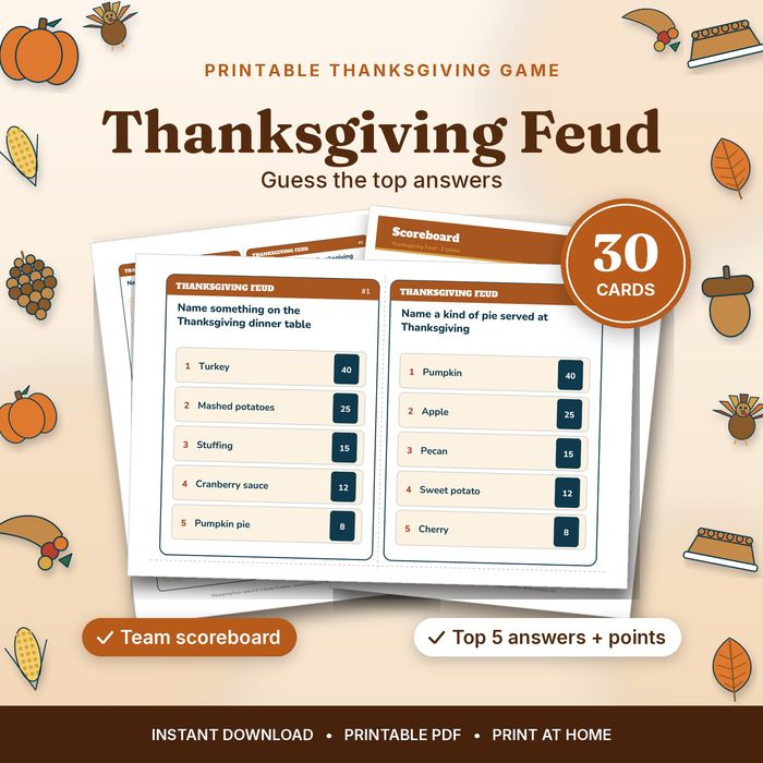 Thanksgiving Feud