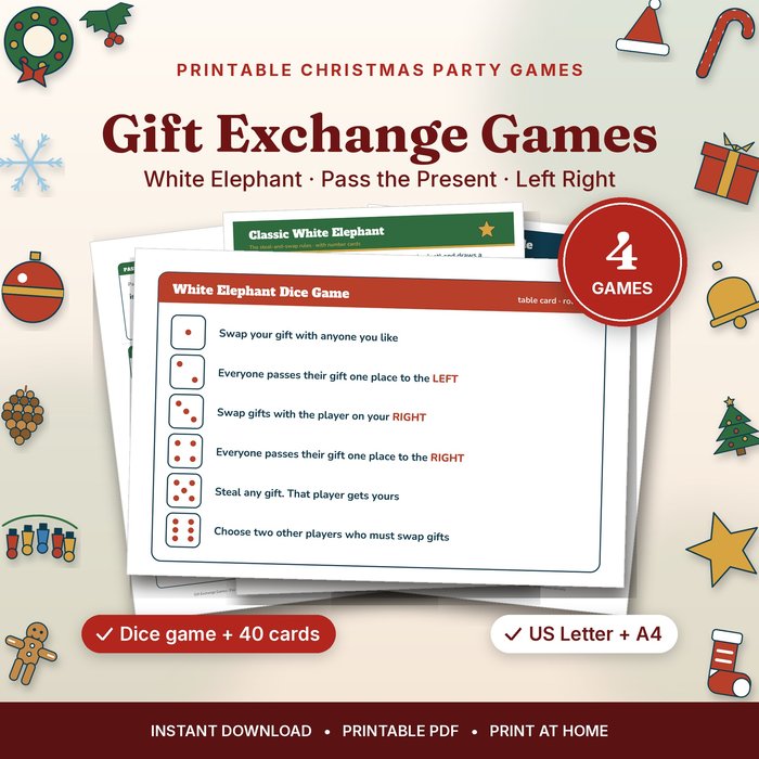 Gift Exchange Games